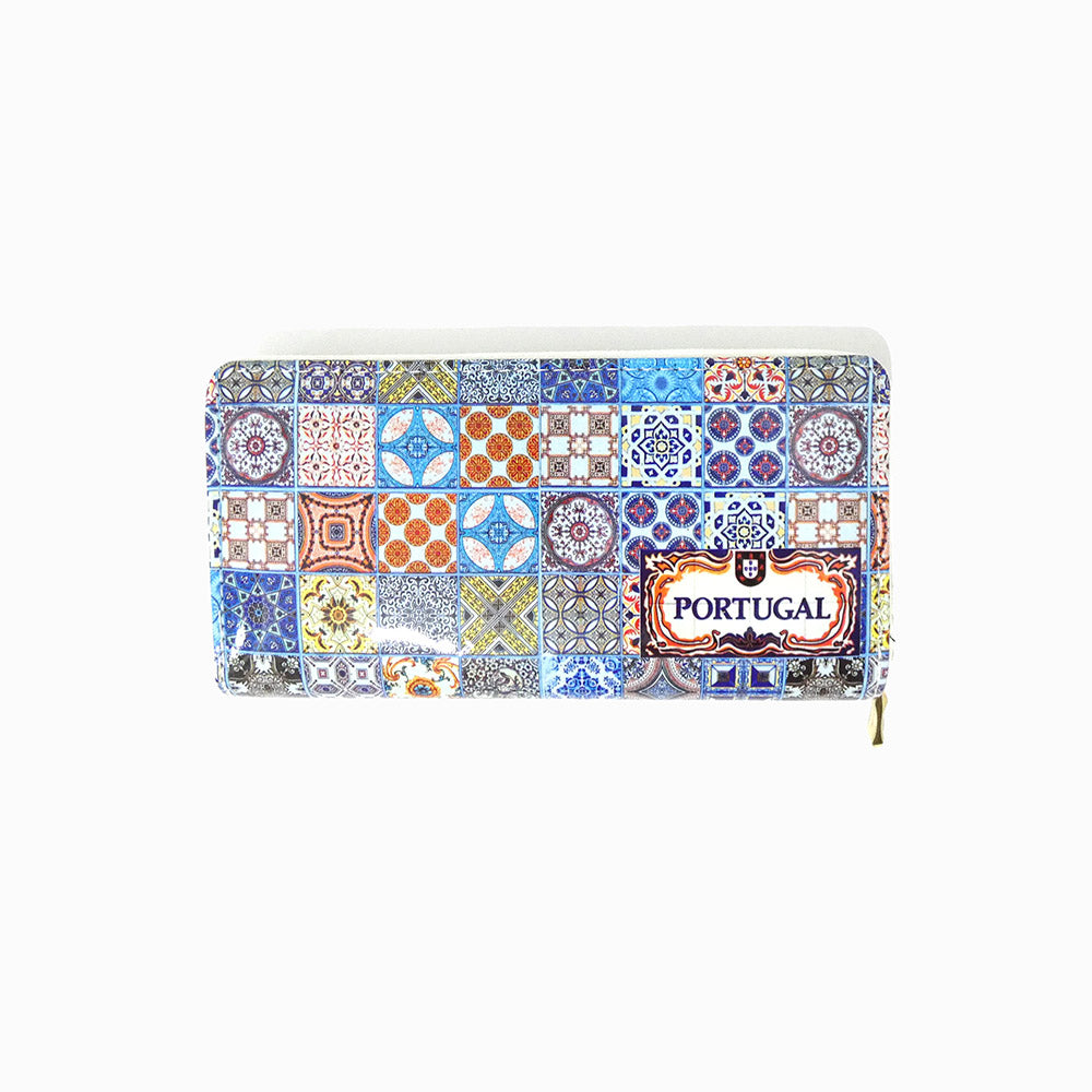 Classic Wallet with Azulejo Pattern