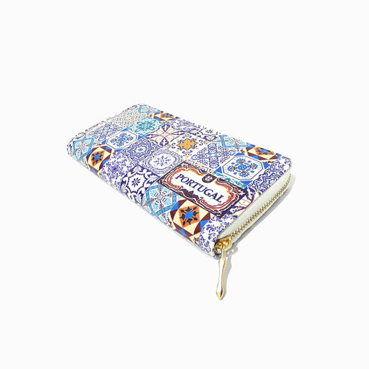 Classic Wallet with Azulejo Pattern