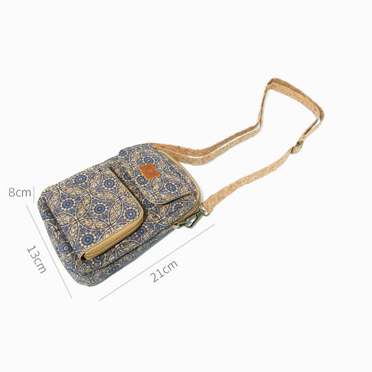 Cork Crossbody Bag GZH-2364 COM MEDIDA