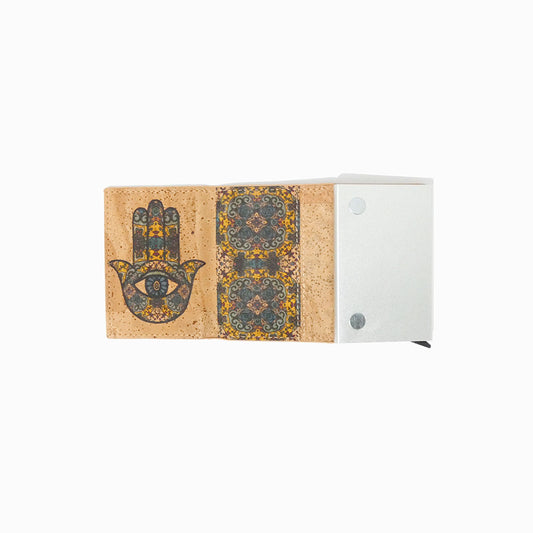 Cork Business Card Holder GZH-2403 FULL VIEW