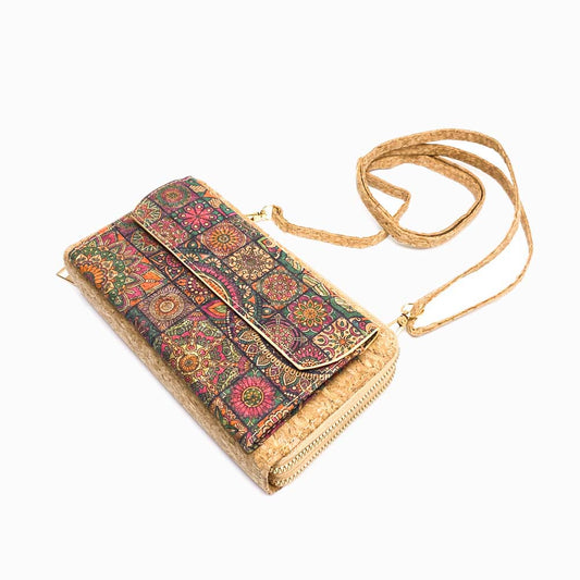 Cork Crossbody Wallet ML201101 A Full View