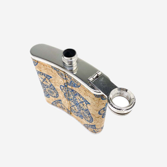 Cork Hip Flask Heart of Viana Classic