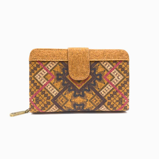 Cork Wallet Eco-Elegance MC151056 Pattern B