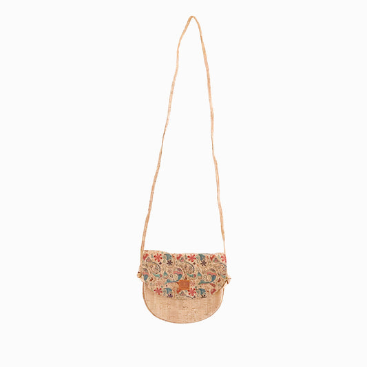 Cork Crossbody Bag GZH-2401 Full View