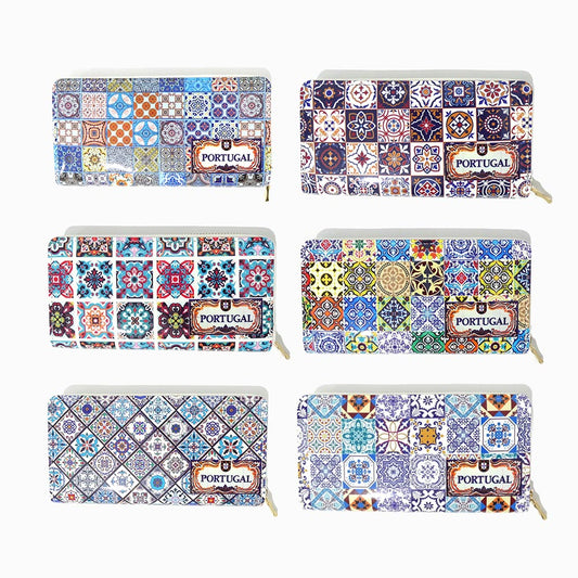 Classic Wallet with Azulejo Pattern