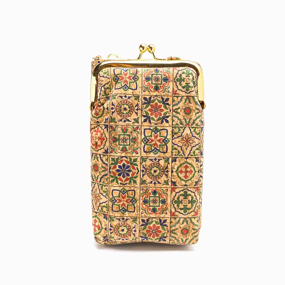 Cork Crossbody Phone Bag LX181601 Full View