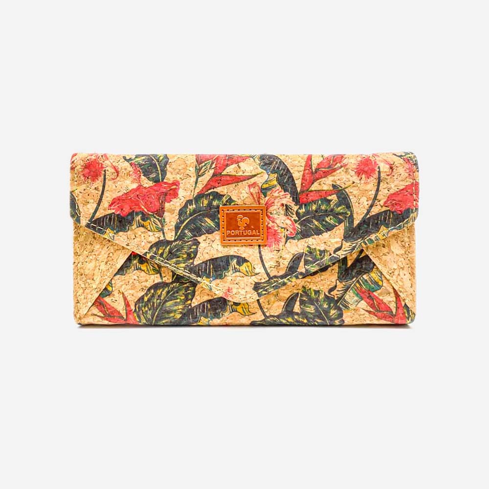 Cork Wallet Flower Pattern TK191021 F