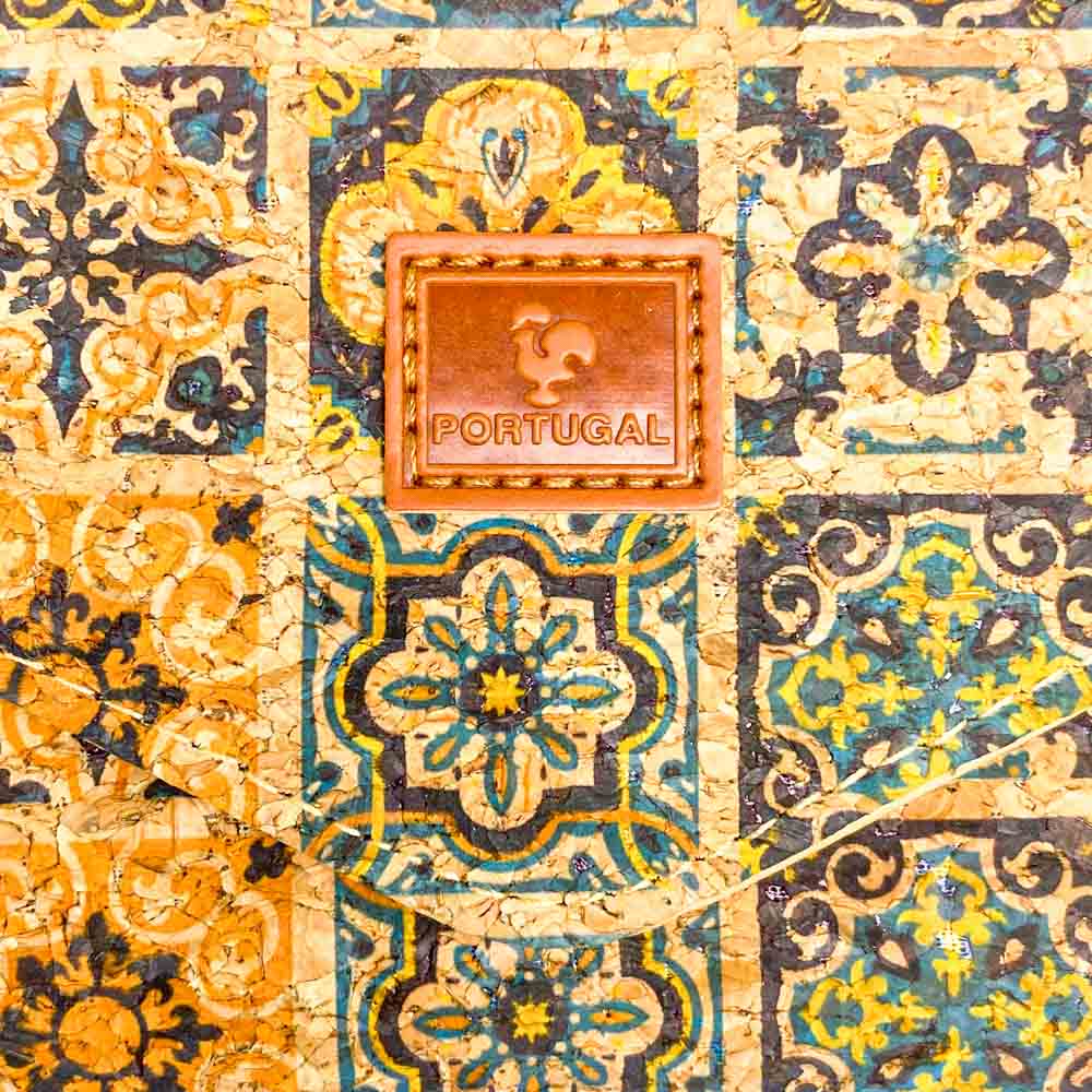 Cork Wallet Flower Pattern TK191021