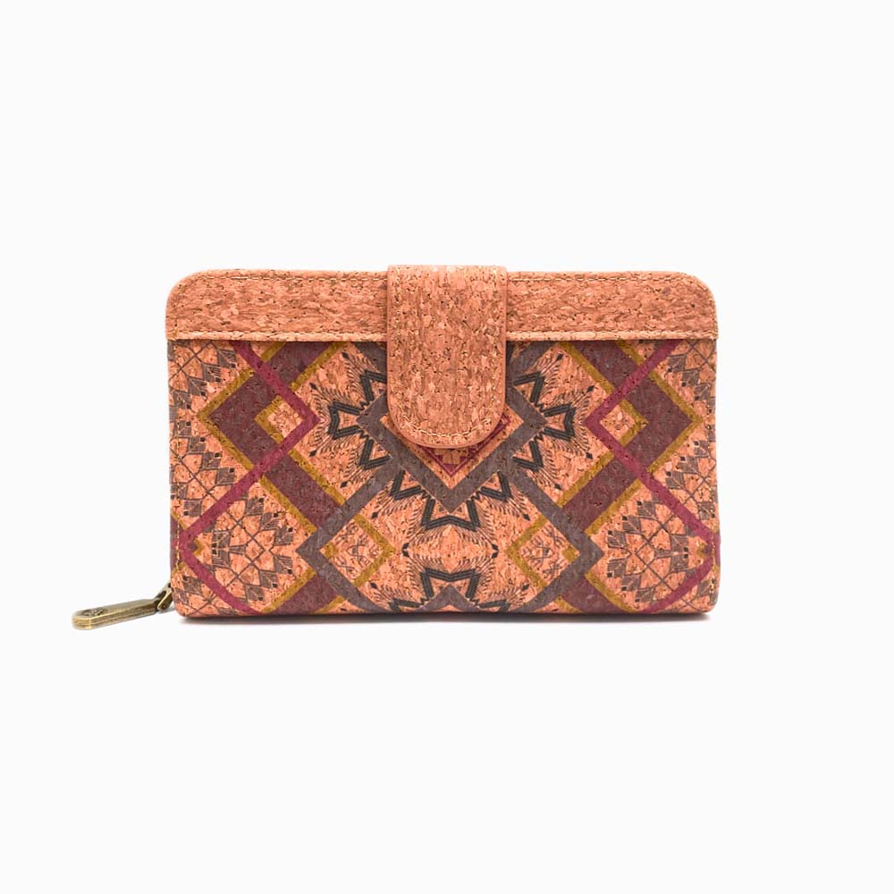 Cork Wallet Eco-Elegance MC151056 Pattern D